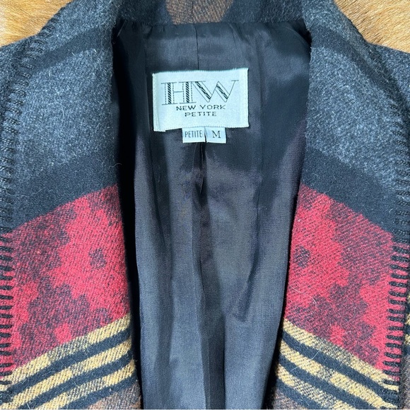 Vintage Made in the USA Aztec‎ Print Oversized Blazer Jacket - Picture 6 of 8